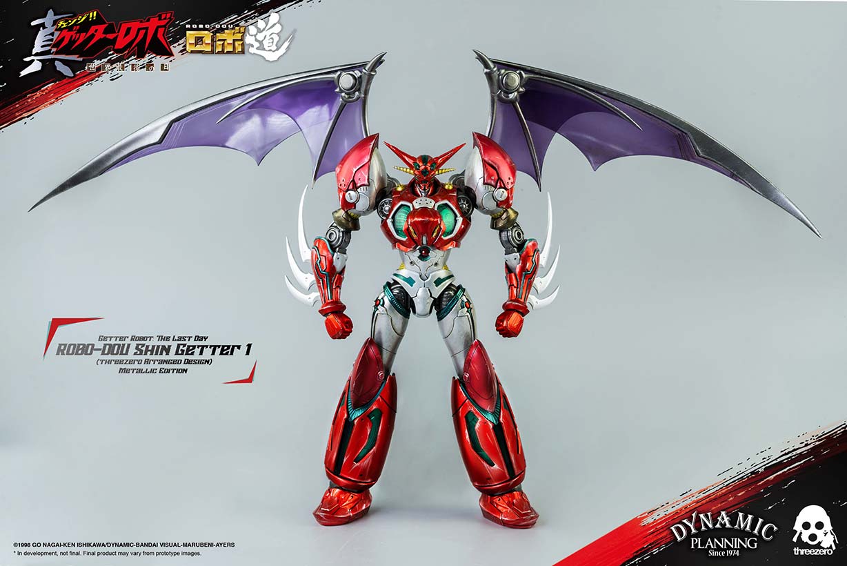 Getter Robot: The Last Day ROBO-DOU Shin Getter 1 (threezero Arranged Design) Metallic Edition