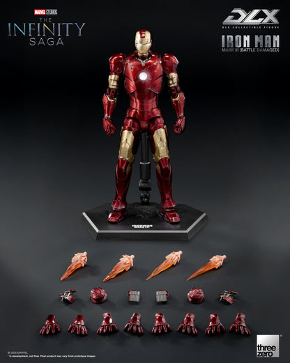 [PRE-ORDER] Marvel Studios: The Infinity Saga DLX Iron Man Mark 3 (Battle Damaged)