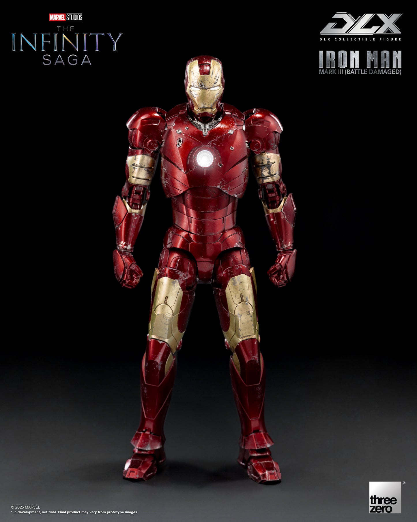 [PRE-ORDER] Marvel Studios: The Infinity Saga DLX Iron Man Mark 3 (Battle Damaged)