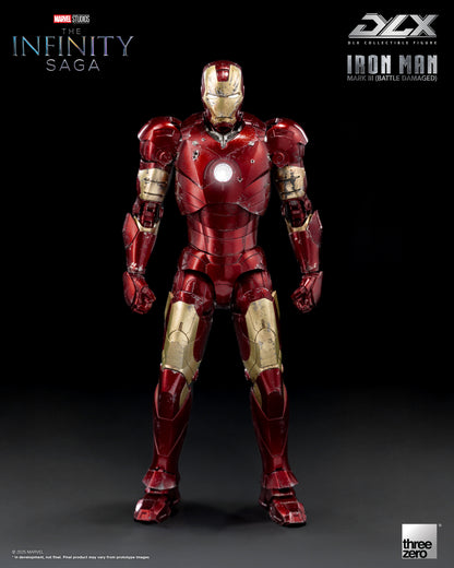 [PRE-ORDER] Marvel Studios: The Infinity Saga DLX Iron Man Mark 3 (Battle Damaged)