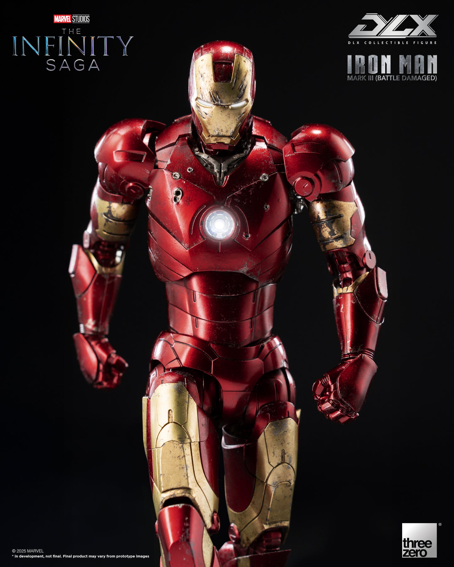 [PRE-ORDER] Marvel Studios: The Infinity Saga DLX Iron Man Mark 3 (Battle Damaged)