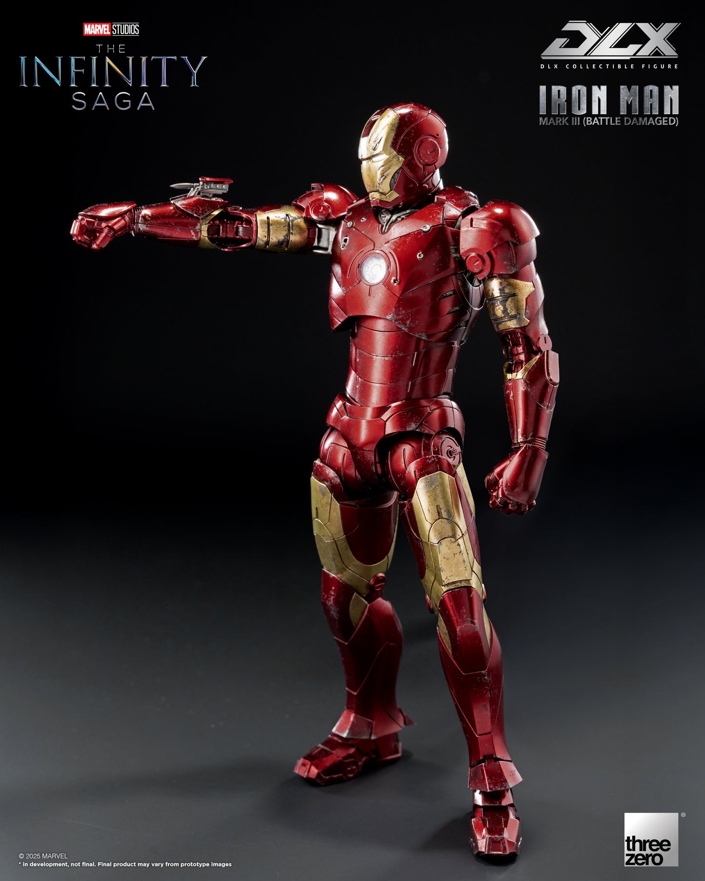 [PRE-ORDER] Marvel Studios: The Infinity Saga DLX Iron Man Mark 3 (Battle Damaged)