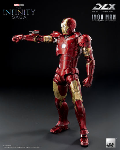 [PRE-ORDER] Marvel Studios: The Infinity Saga DLX Iron Man Mark 3 (Battle Damaged)