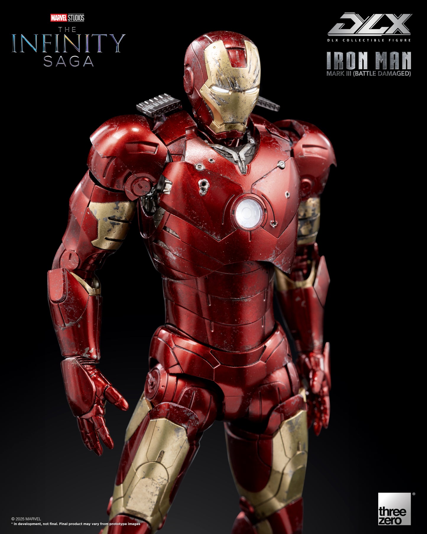 [PRE-ORDER] Marvel Studios: The Infinity Saga DLX Iron Man Mark 3 (Battle Damaged)