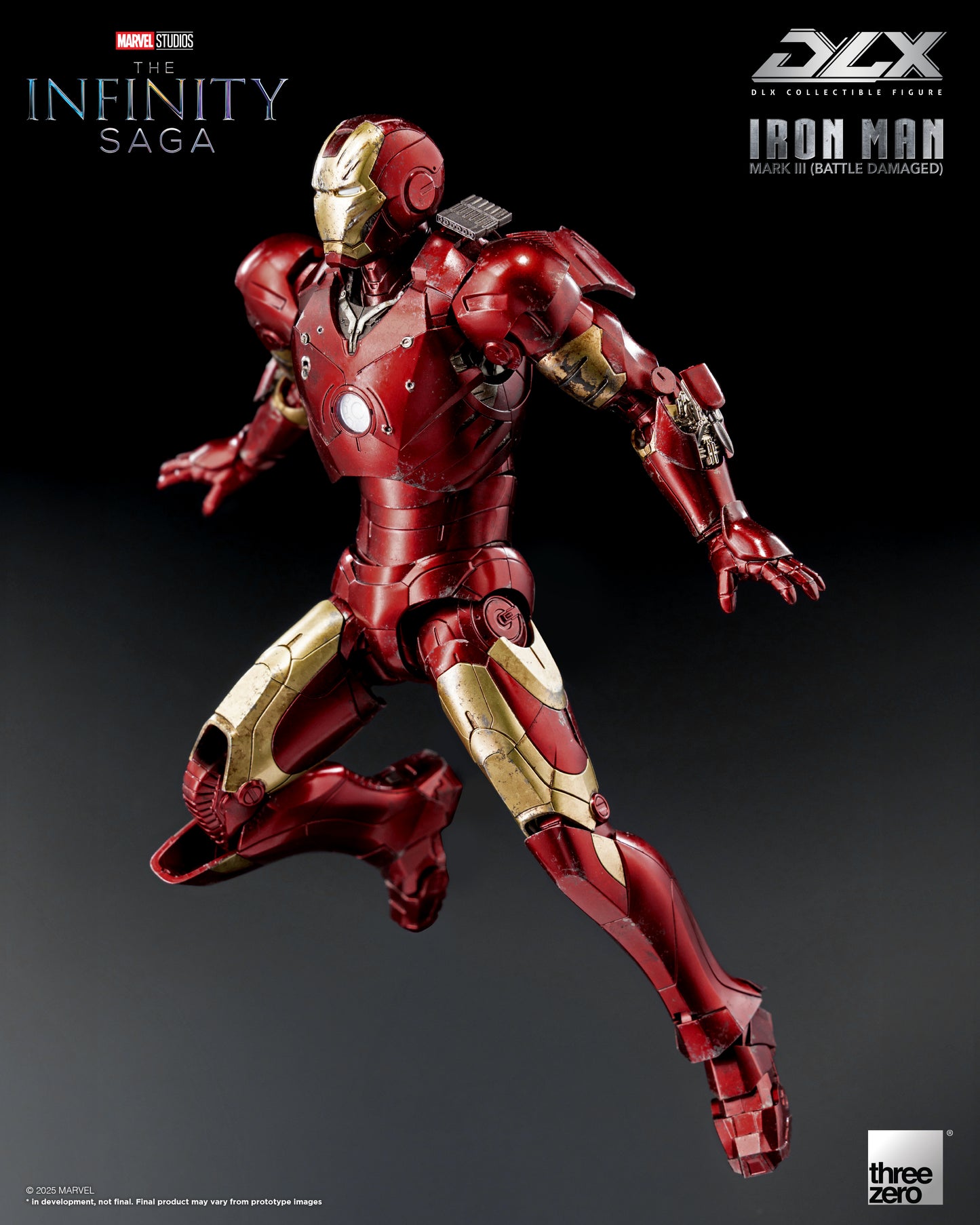[PRE-ORDER] Marvel Studios: The Infinity Saga DLX Iron Man Mark 3 (Battle Damaged)