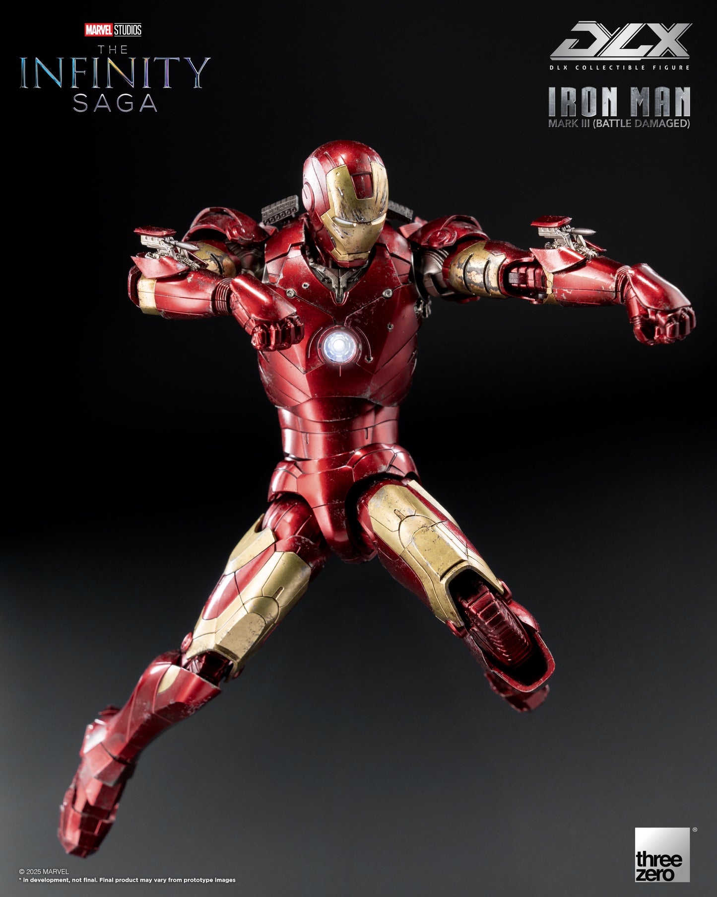 [PRE-ORDER] Marvel Studios: The Infinity Saga DLX Iron Man Mark 3 (Battle Damaged)