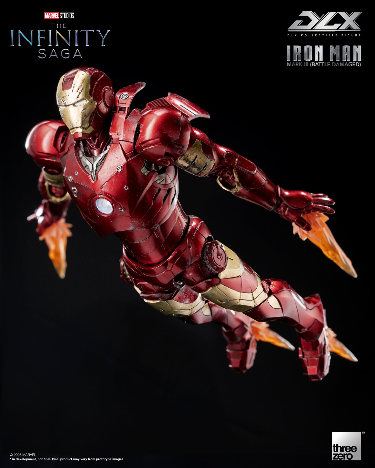 [PRE-ORDER] Marvel Studios: The Infinity Saga DLX Iron Man Mark 3 (Battle Damaged)