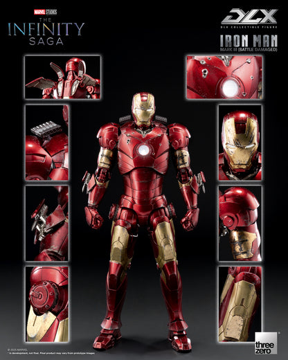 [PRE-ORDER] Marvel Studios: The Infinity Saga DLX Iron Man Mark 3 (Battle Damaged)