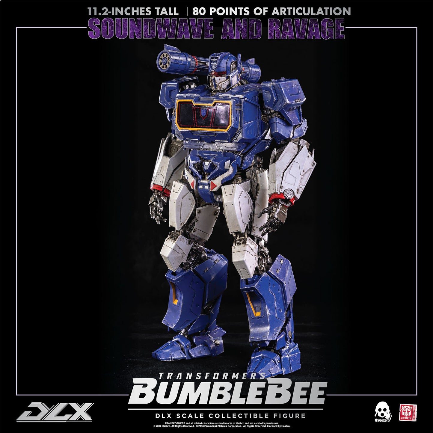 Transformers: Bumblebee DLX Soundwave and Ravage