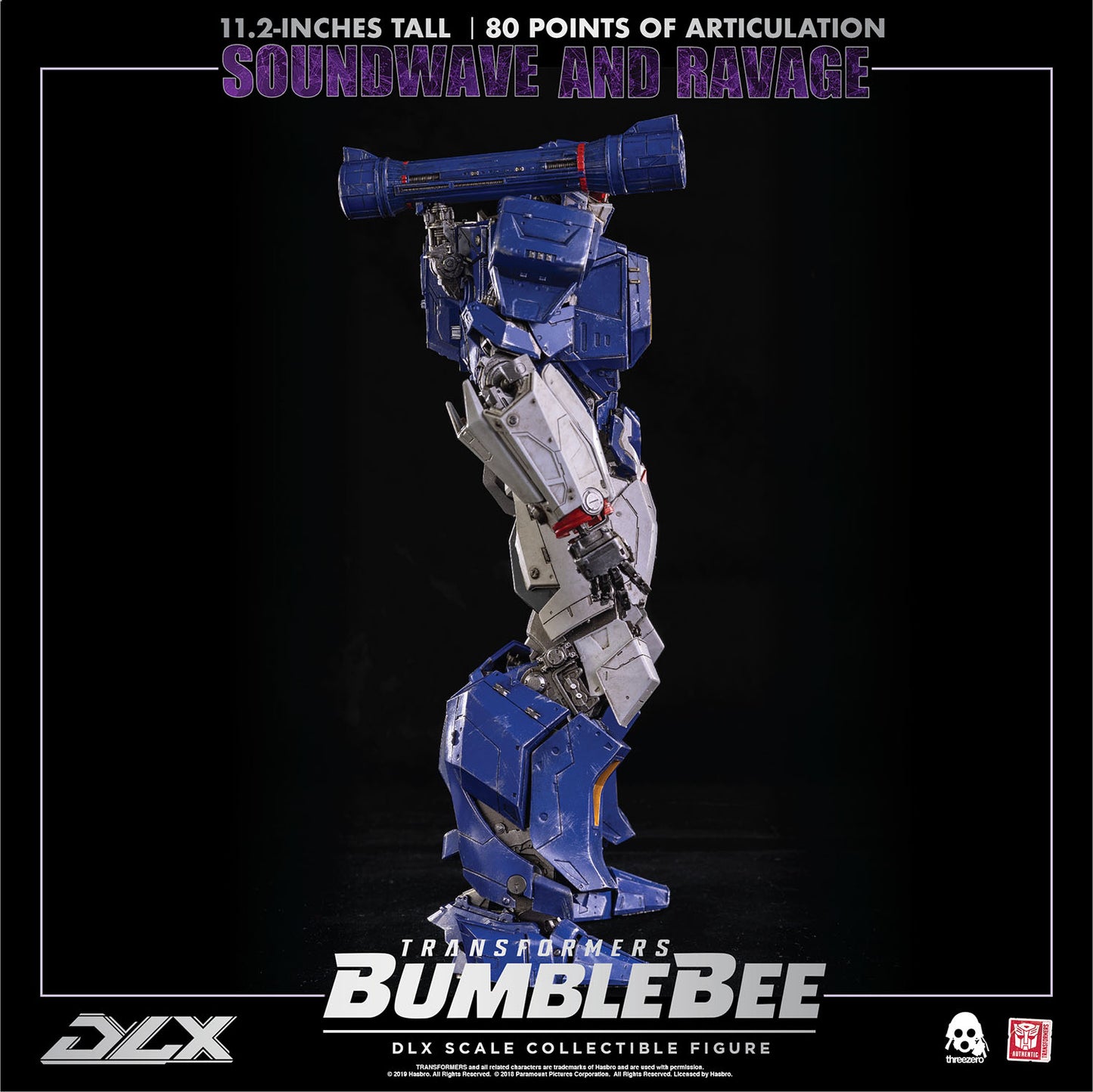 Transformers: Bumblebee DLX Soundwave and Ravage