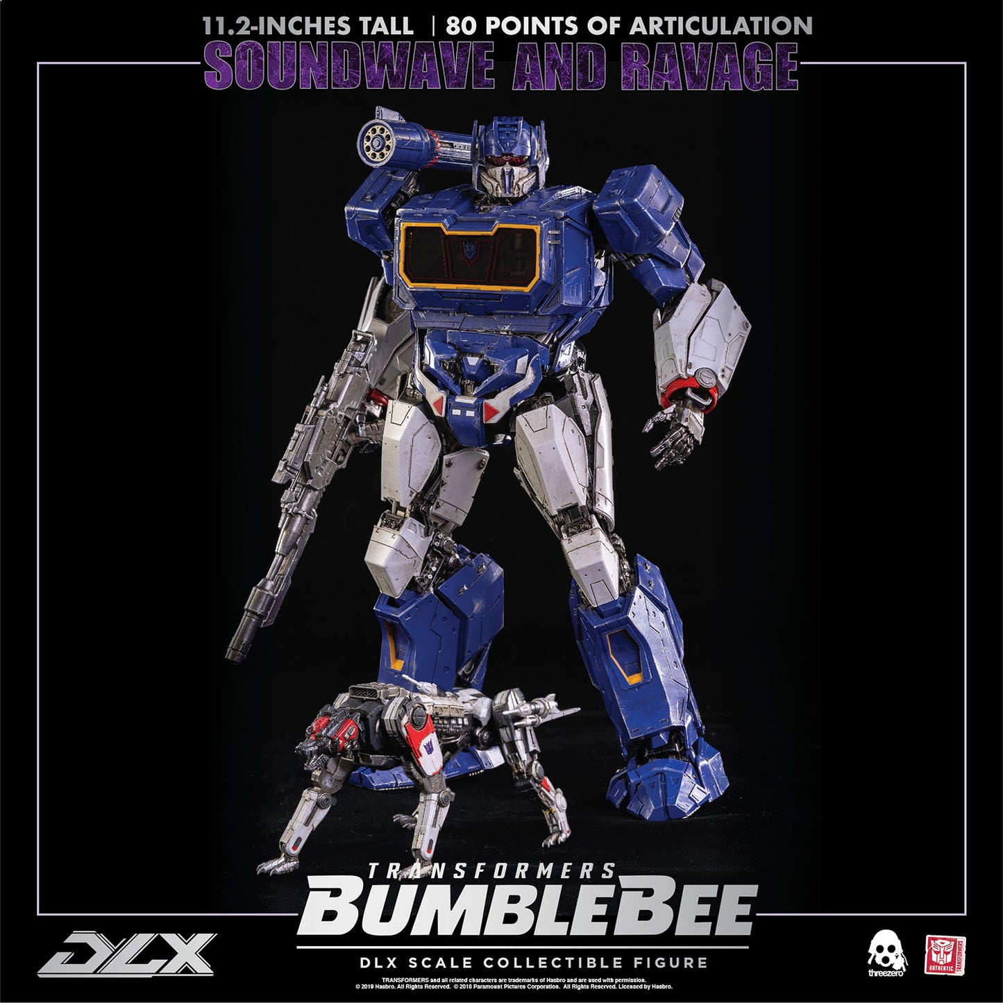 Transformers: Bumblebee DLX Soundwave and Ravage