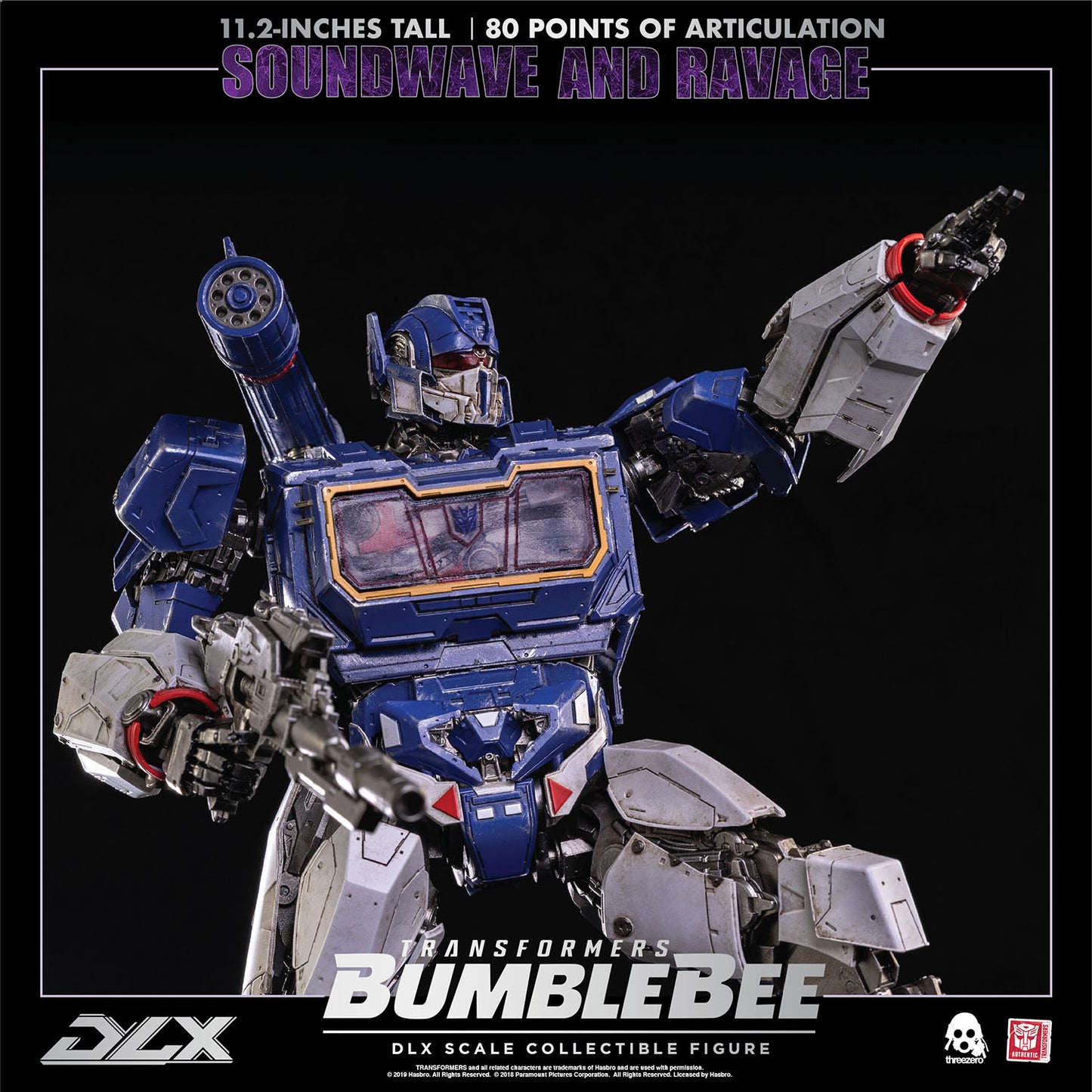 Transformers: Bumblebee DLX Soundwave and Ravage