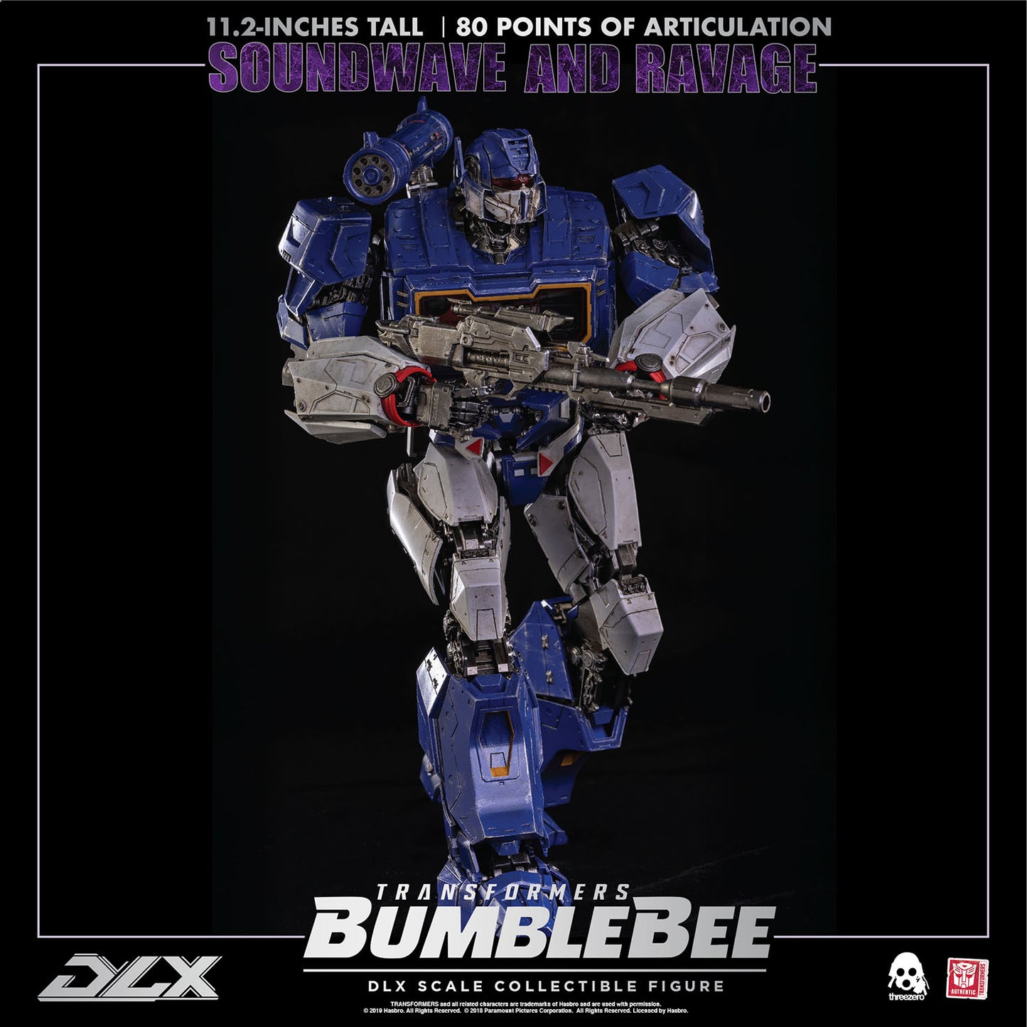 Transformers: Bumblebee DLX Soundwave and Ravage