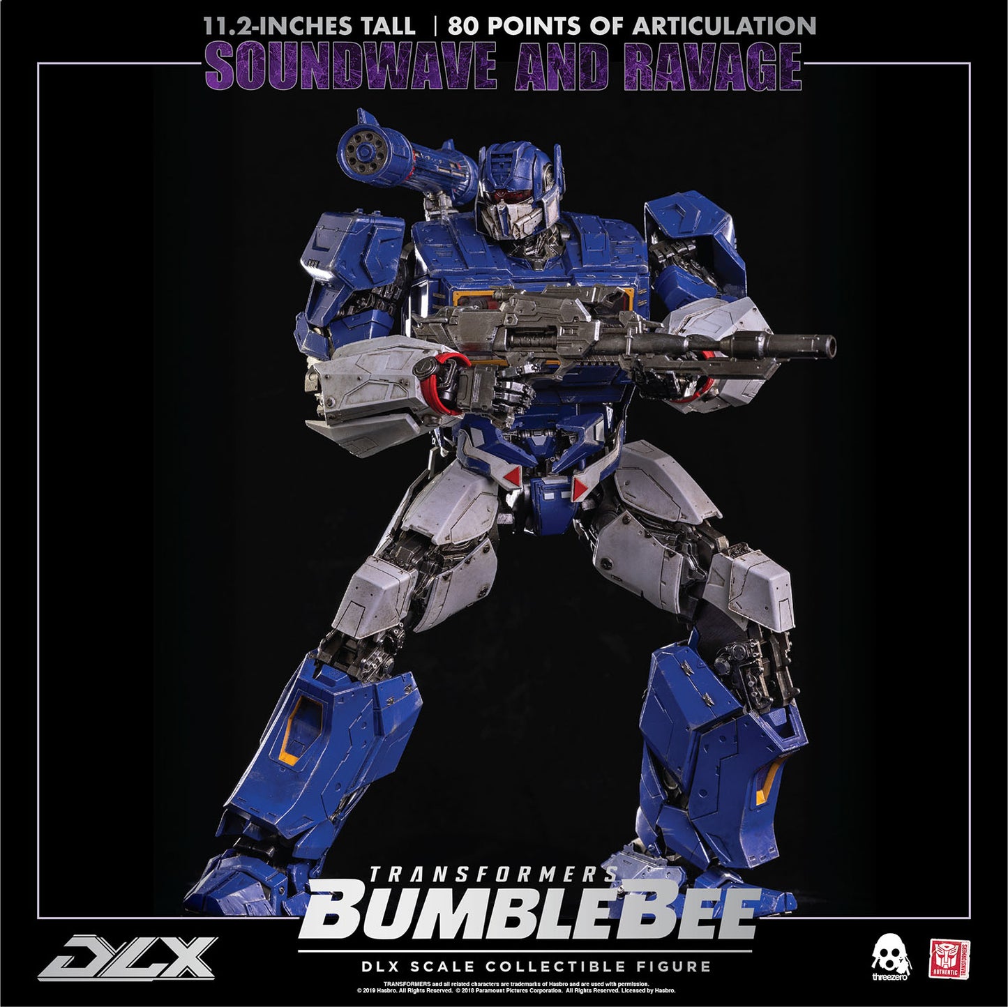 Transformers: Bumblebee DLX Soundwave and Ravage