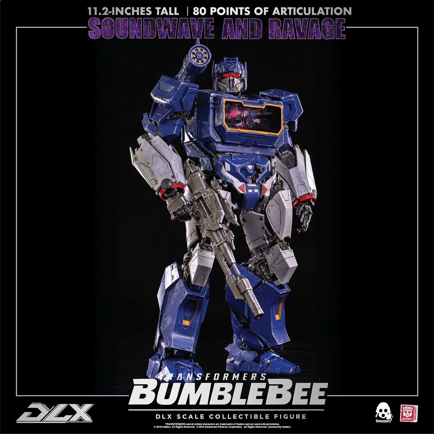 Transformers: Bumblebee DLX Soundwave and Ravage