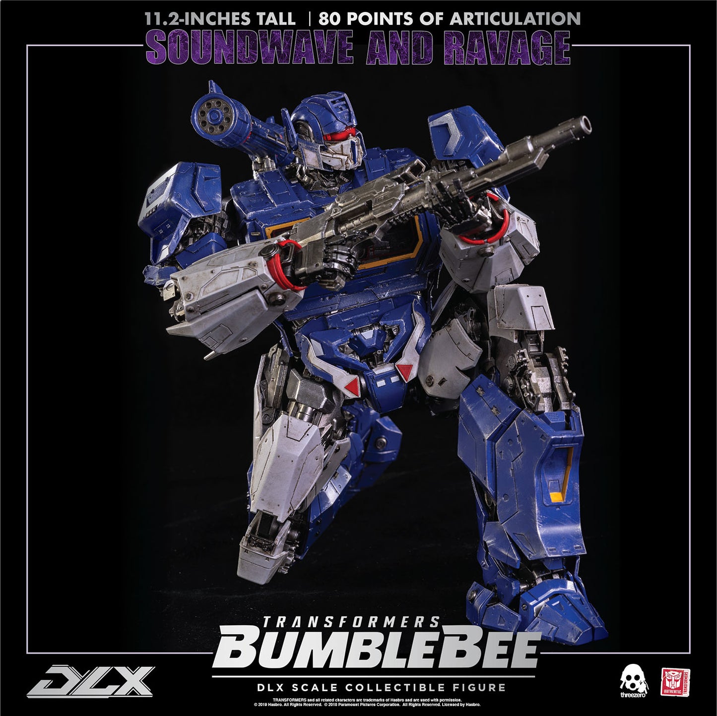 Transformers: Bumblebee DLX Soundwave and Ravage