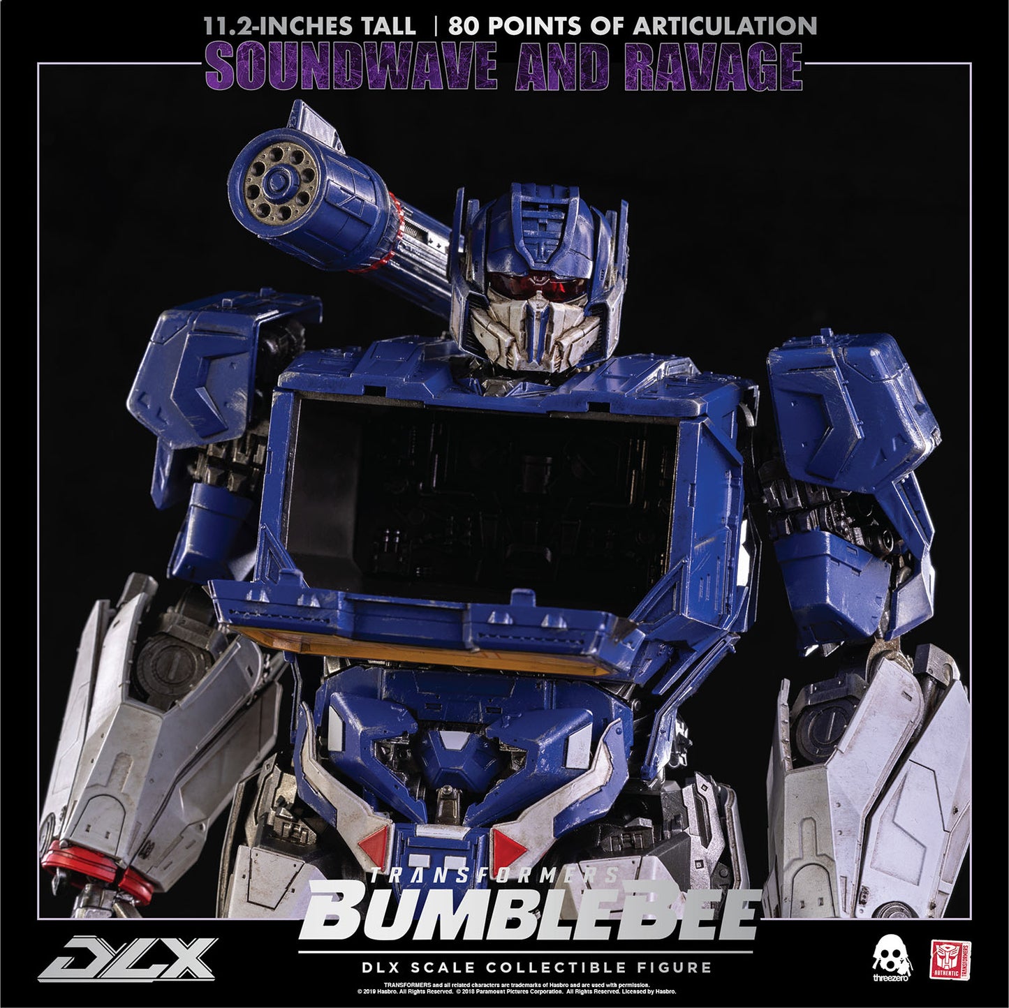 Transformers: Bumblebee DLX Soundwave and Ravage