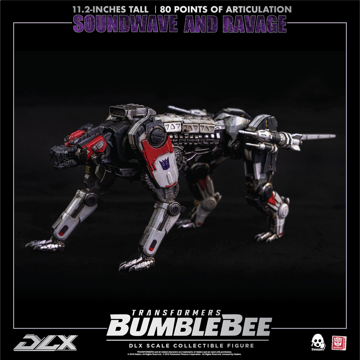 Transformers: Bumblebee DLX Soundwave and Ravage