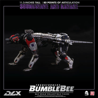 Transformers: Bumblebee DLX Soundwave and Ravage