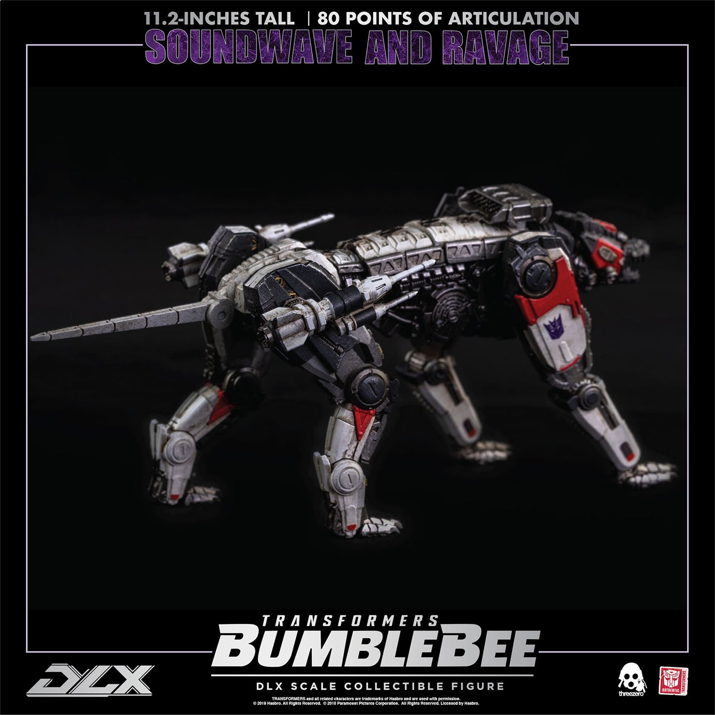 Transformers: Bumblebee DLX Soundwave and Ravage