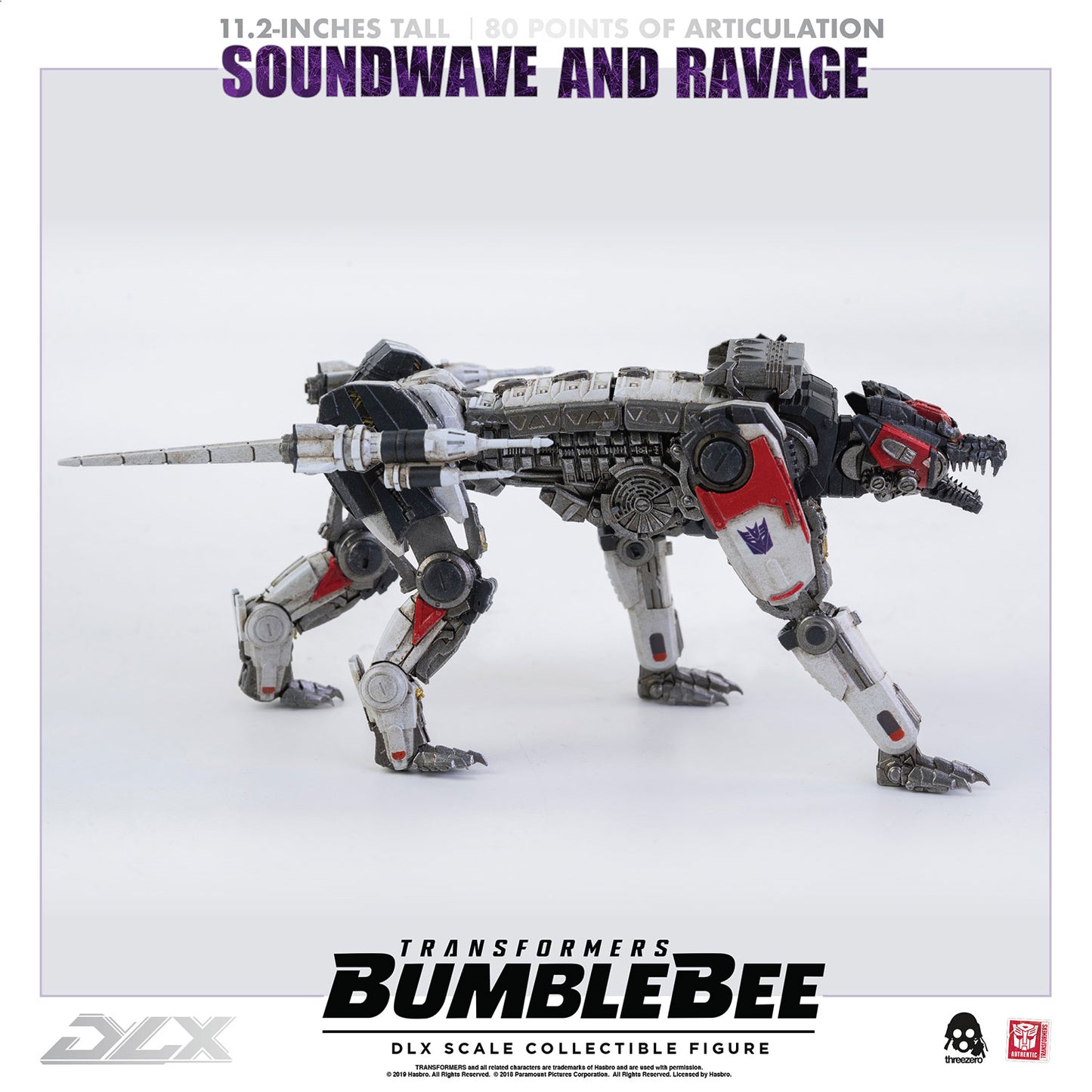 Transformers: Bumblebee DLX Soundwave and Ravage