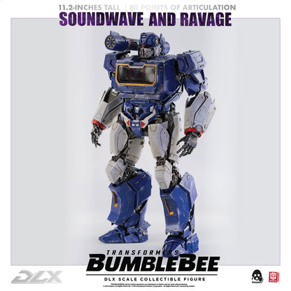 Transformers: Bumblebee DLX Soundwave and Ravage