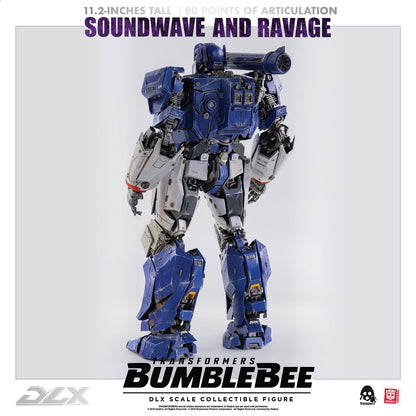 Transformers: Bumblebee DLX Soundwave and Ravage