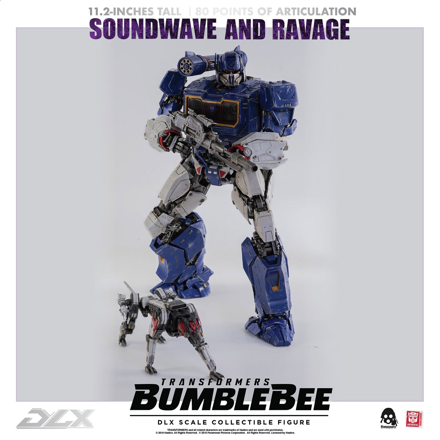 Transformers: Bumblebee DLX Soundwave and Ravage