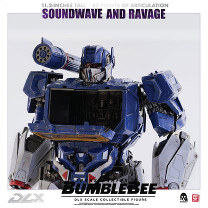 Transformers: Bumblebee DLX Soundwave and Ravage