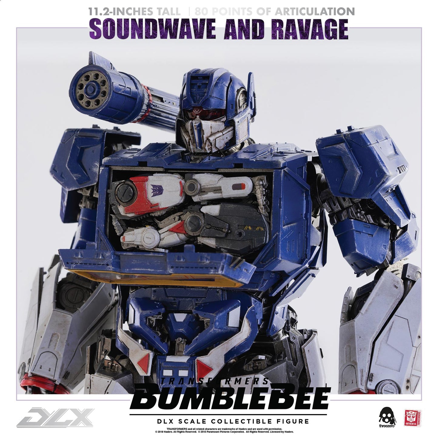 Transformers: Bumblebee DLX Soundwave and Ravage