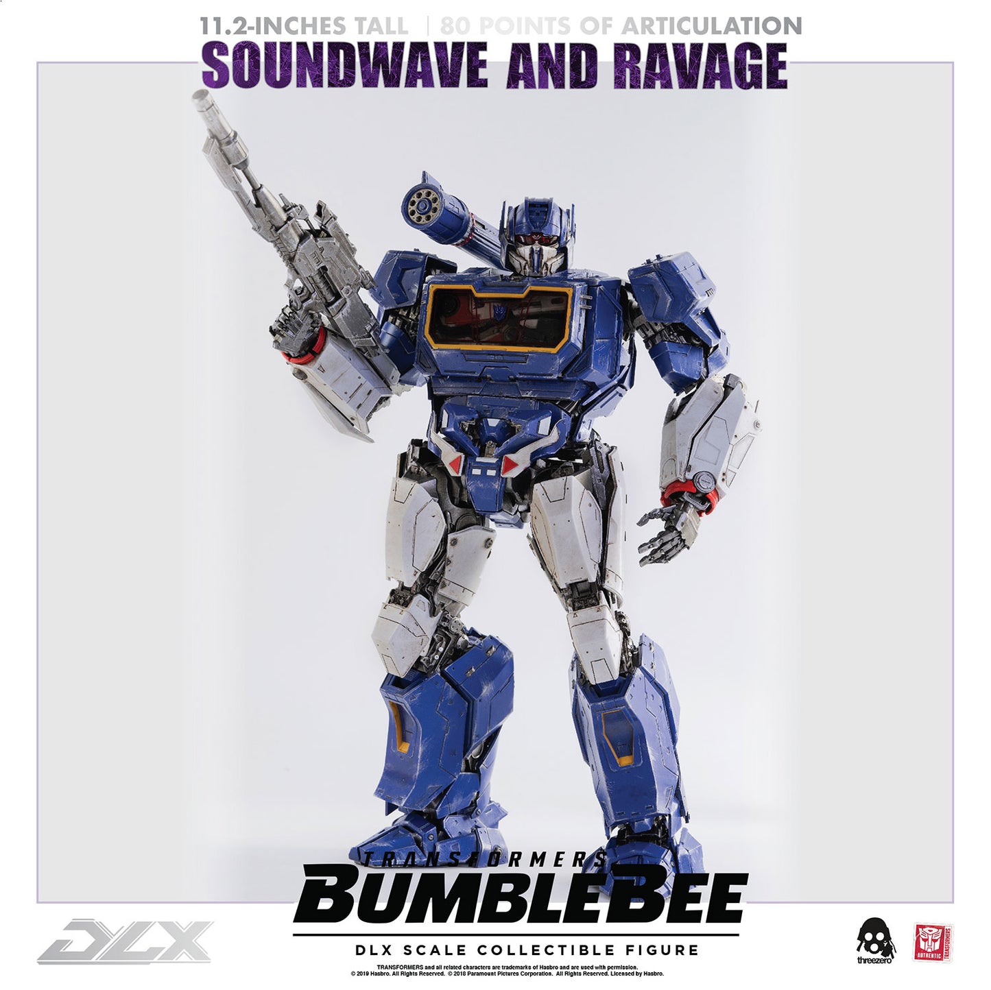 Transformers: Bumblebee DLX Soundwave and Ravage