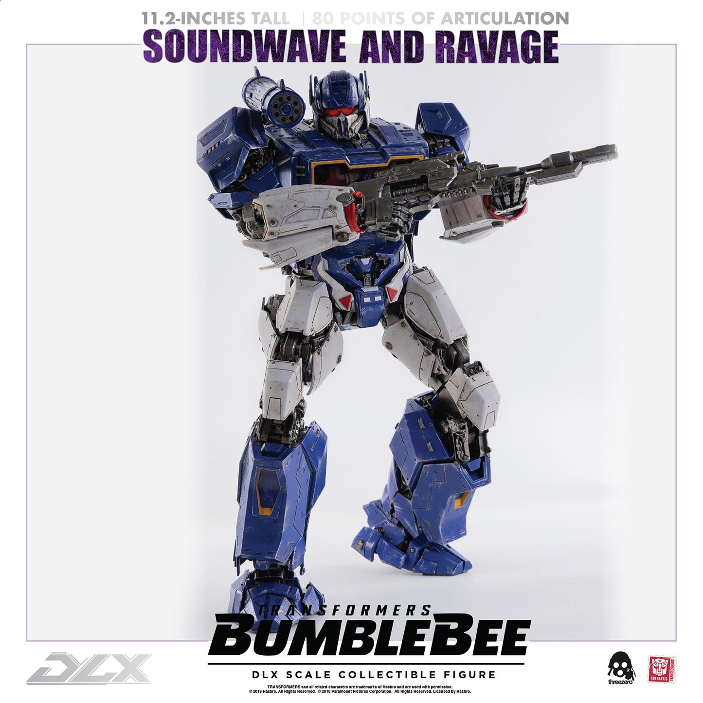 Transformers: Bumblebee DLX Soundwave and Ravage