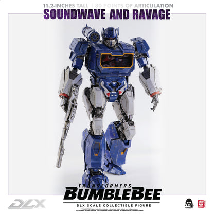 Transformers: Bumblebee DLX Soundwave and Ravage