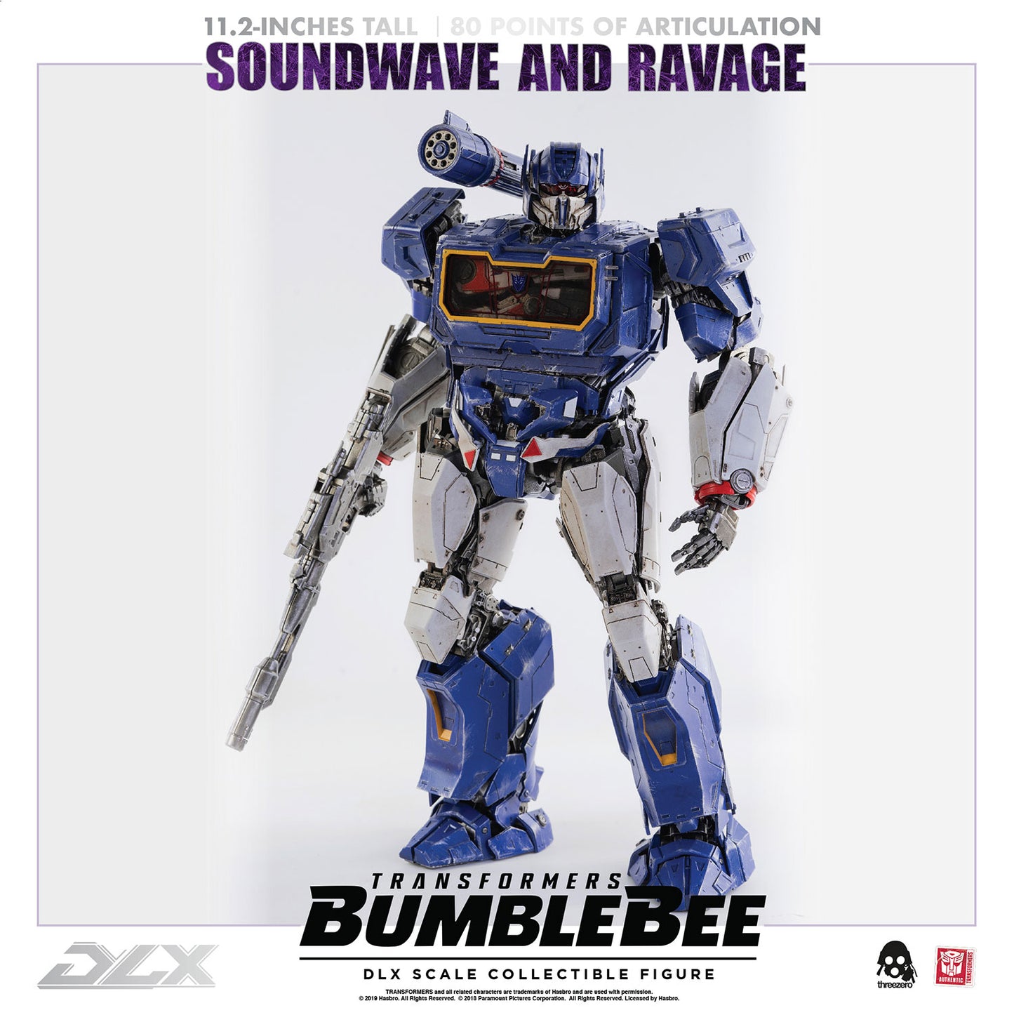 Transformers: Bumblebee DLX Soundwave and Ravage