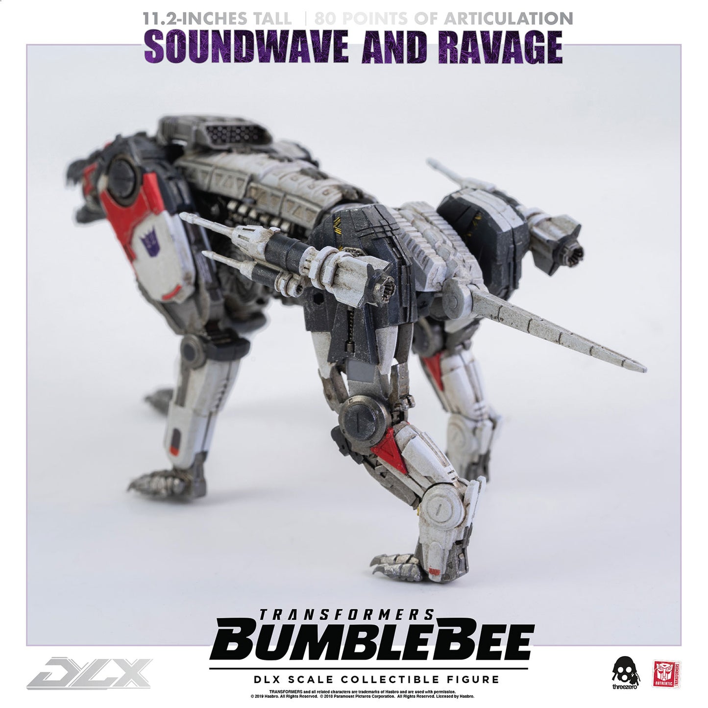 Transformers: Bumblebee DLX Soundwave and Ravage