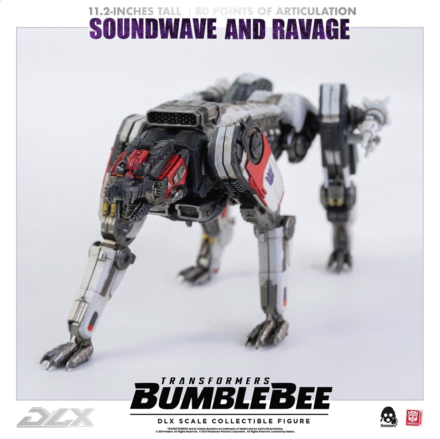 Transformers: Bumblebee DLX Soundwave and Ravage