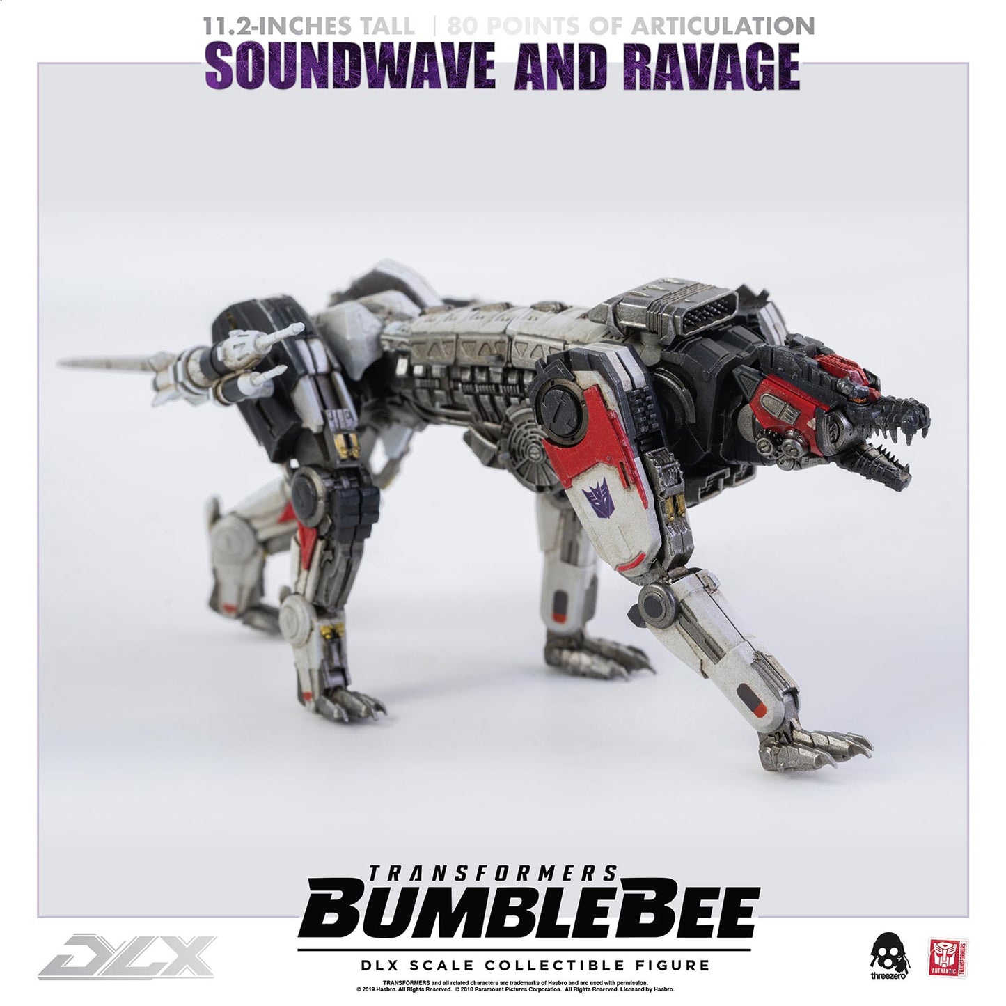 Transformers: Bumblebee DLX Soundwave and Ravage