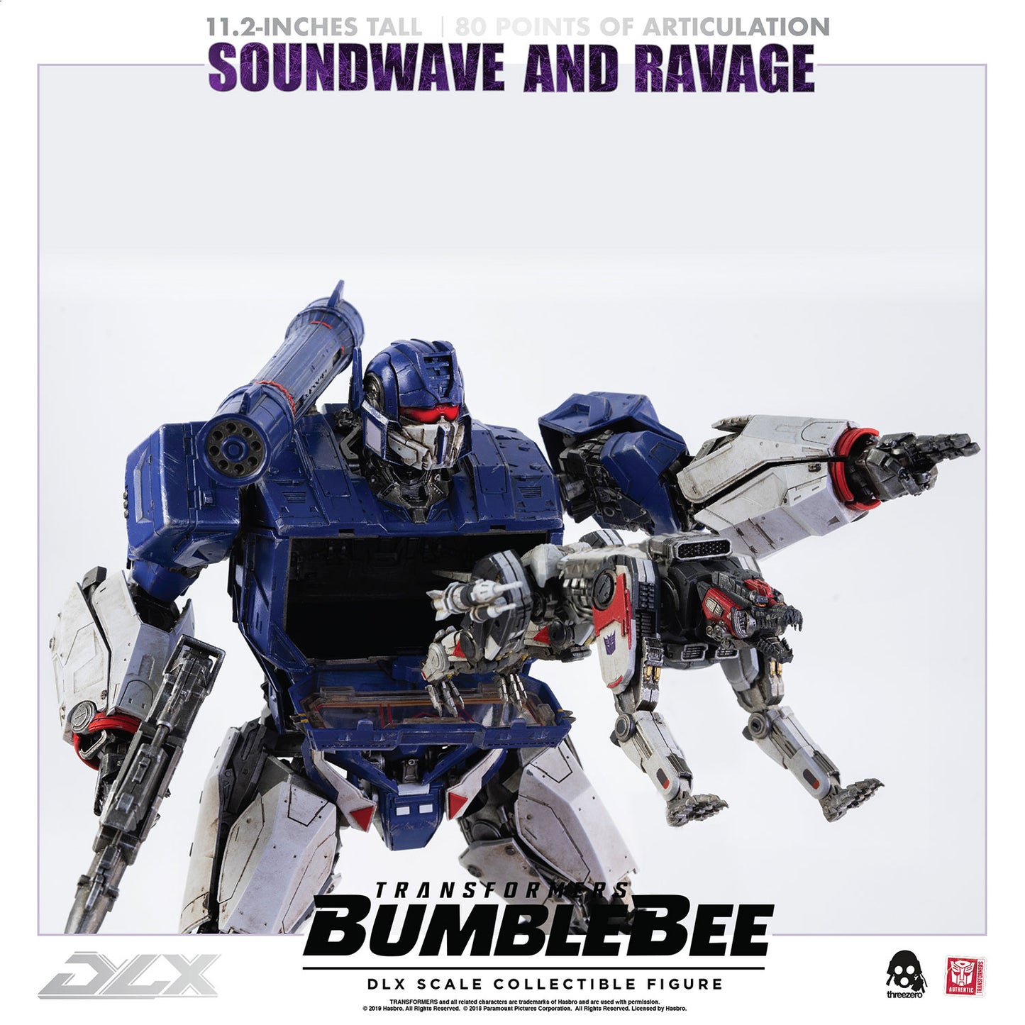 Transformers: Bumblebee DLX Soundwave and Ravage