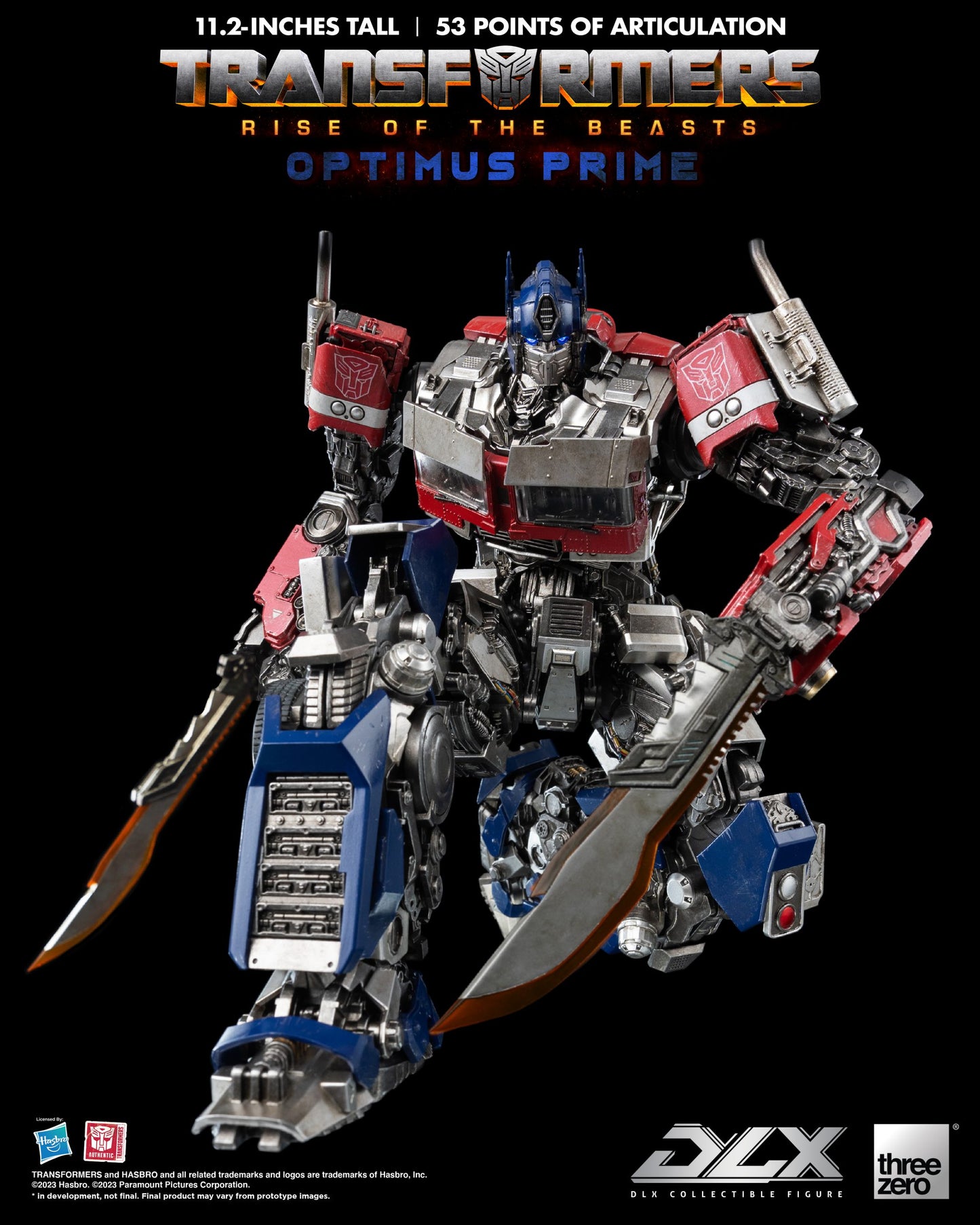 Transformers: Rise of the Beasts DLX Optimus Prime