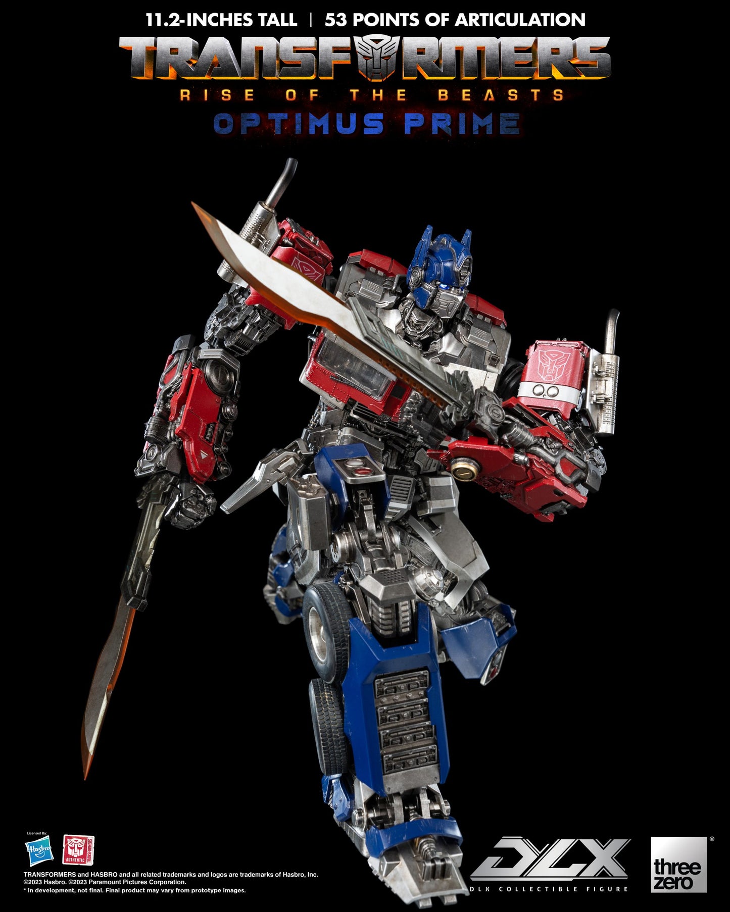 Transformers: Rise of the Beasts DLX Optimus Prime