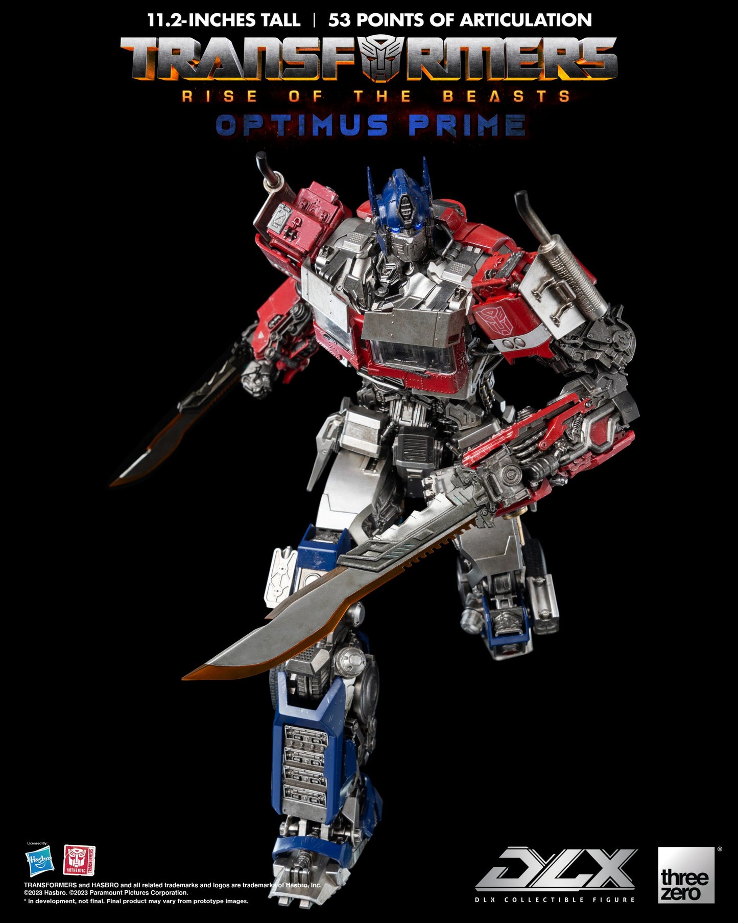 Transformers: Rise of the Beasts DLX Optimus Prime