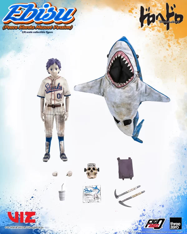 [PRE-ORDER] Dorohedoro FigZero Ebisu (Peace Sharks Mascot Version)