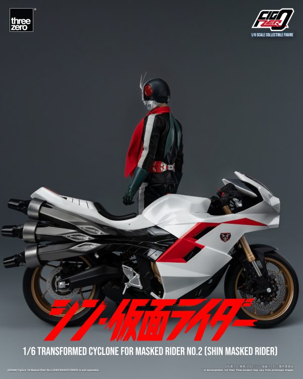 SHIN MASKED RIDER FigZero 1/6 Transformed Cyclone for Masked Rider No.2 (SHIN MASKED RIDER)