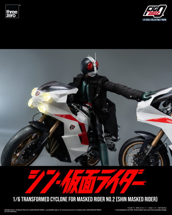 SHIN MASKED RIDER FigZero 1/6 Transformed Cyclone for Masked Rider No.2 (SHIN MASKED RIDER)