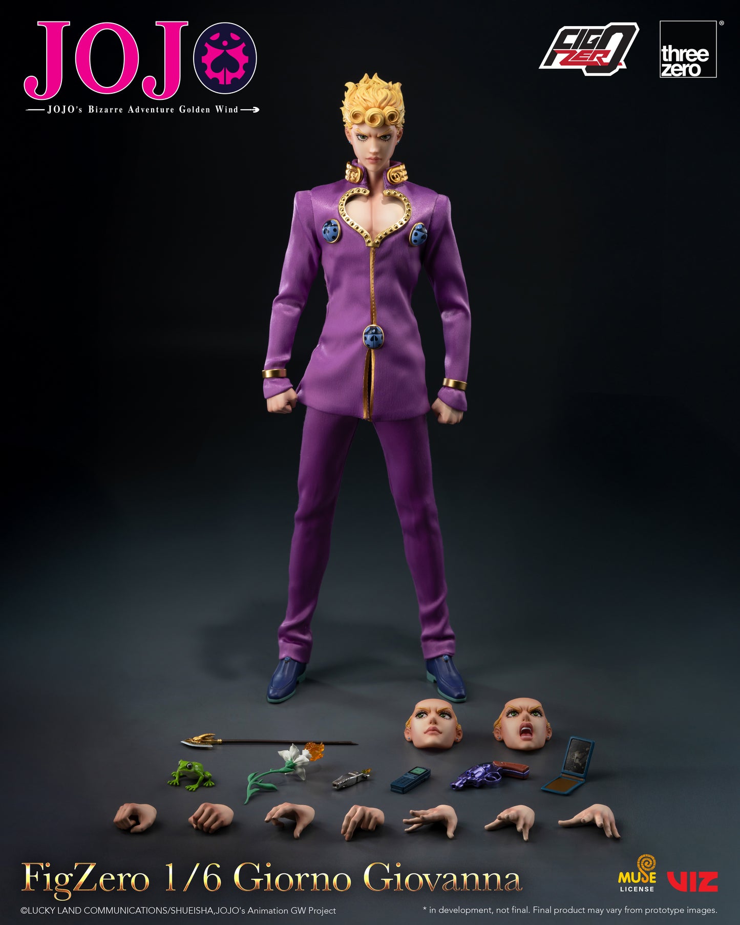 [PRE-ORDER] JOJO's Bizarre Adventure: Golden Wind FigZero 1/6 Giorno Giovanna
