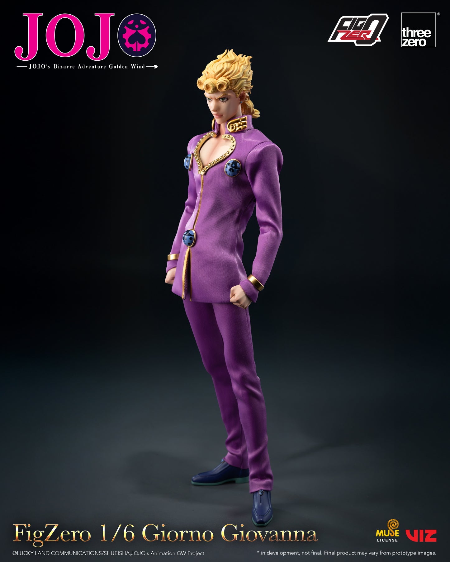 [PRE-ORDER] JOJO's Bizarre Adventure: Golden Wind FigZero 1/6 Giorno Giovanna