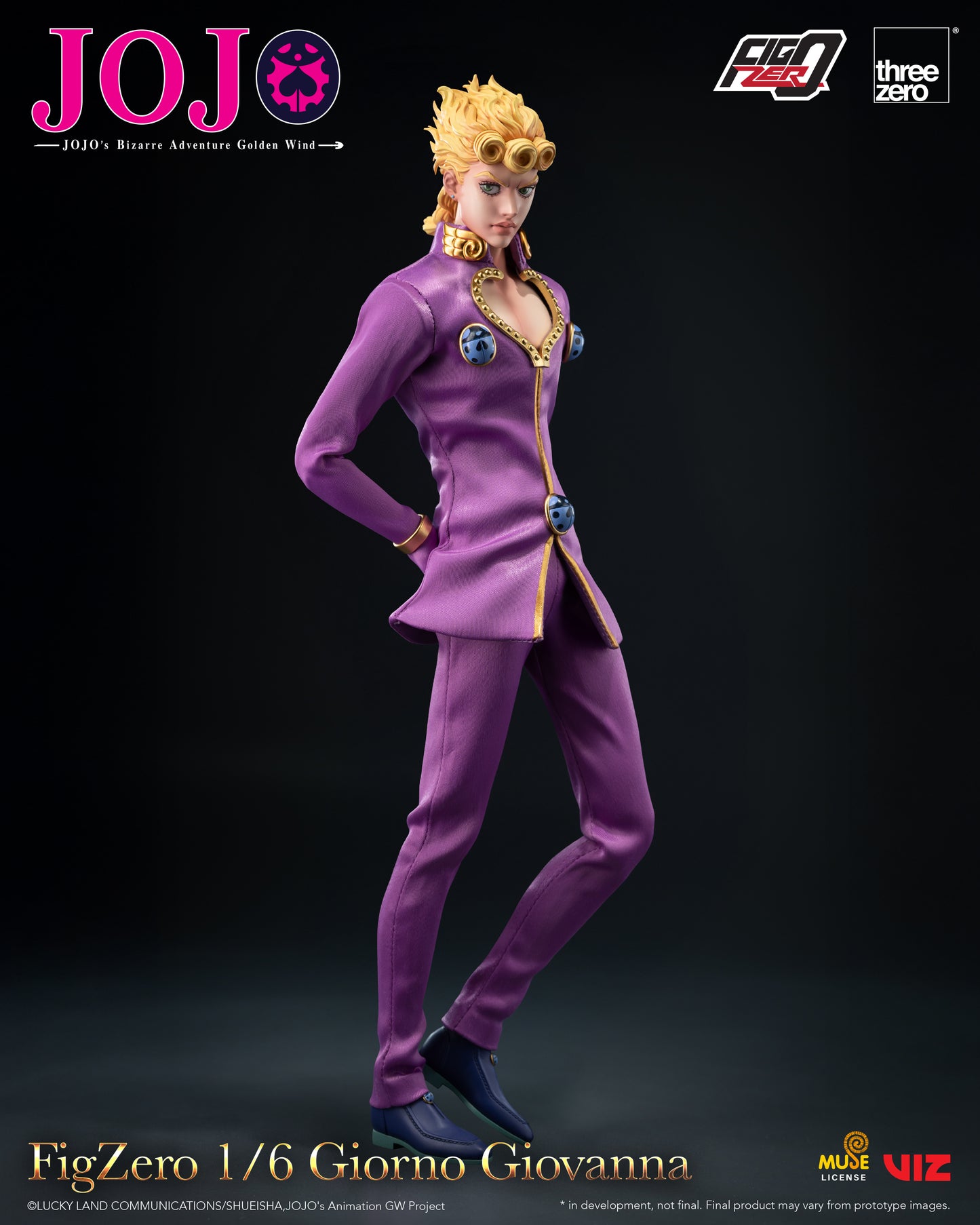 [PRE-ORDER] JOJO's Bizarre Adventure: Golden Wind FigZero 1/6 Giorno Giovanna