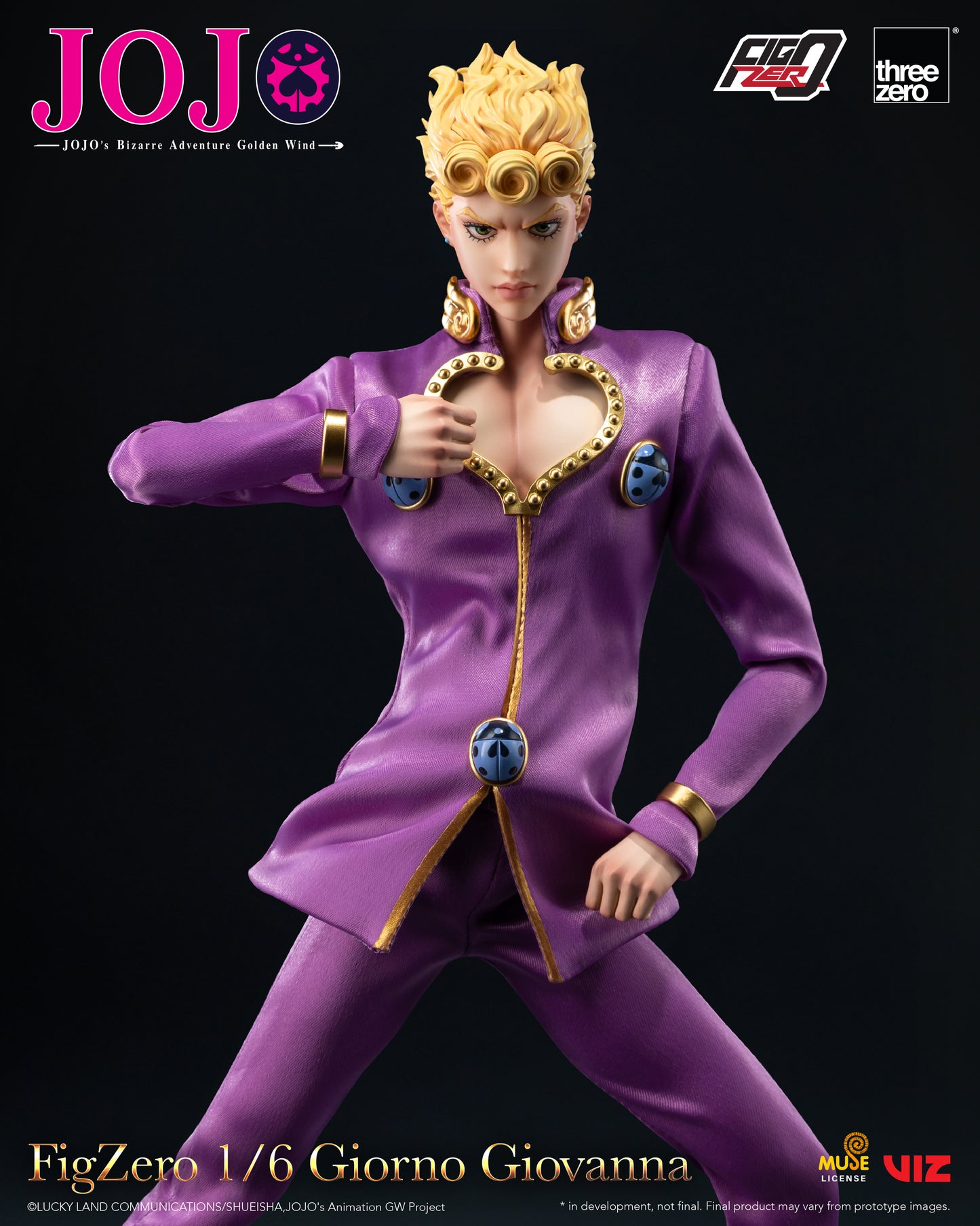 [PRE-ORDER] JOJO's Bizarre Adventure: Golden Wind FigZero 1/6 Giorno Giovanna