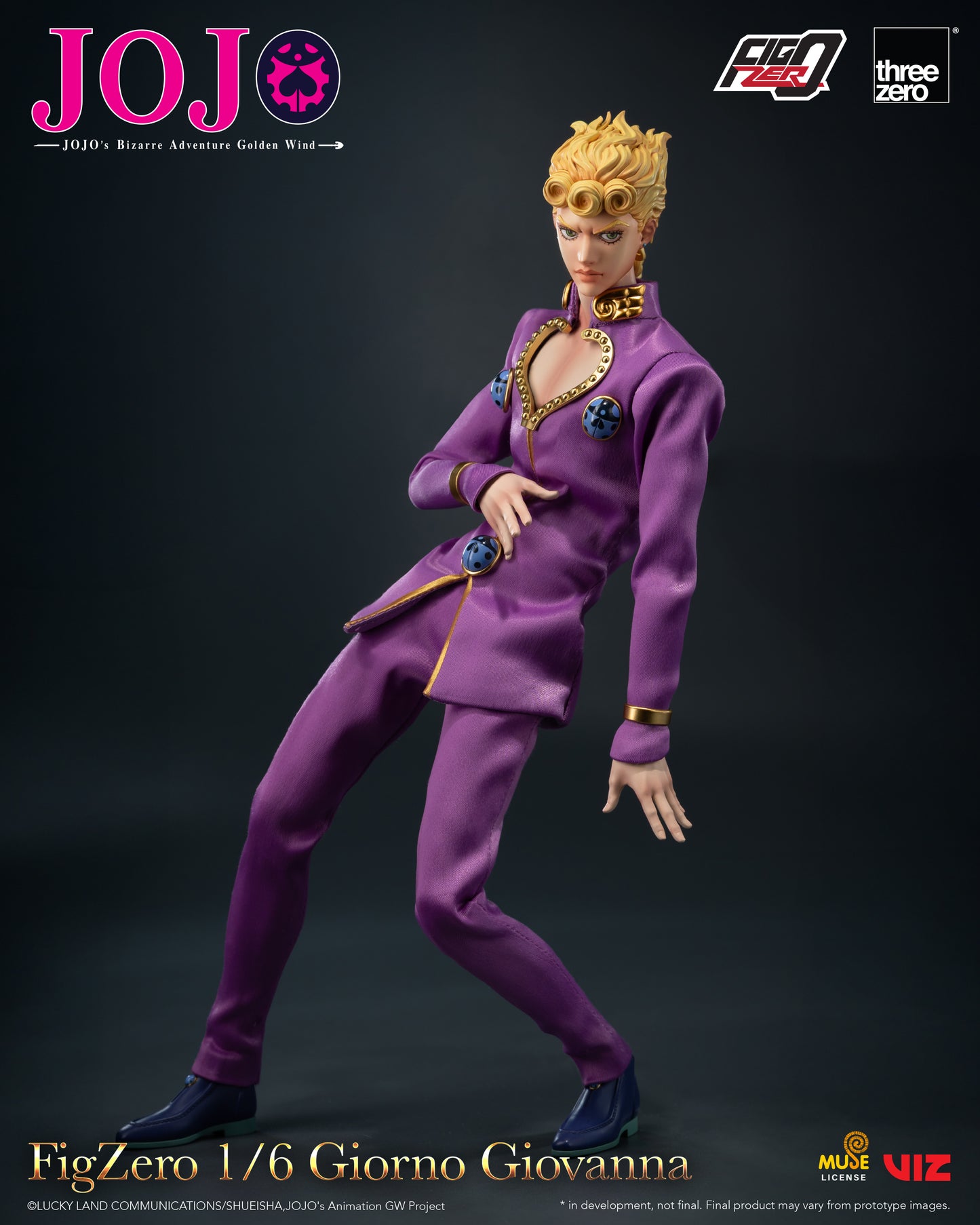 [PRE-ORDER] JOJO's Bizarre Adventure: Golden Wind FigZero 1/6 Giorno Giovanna