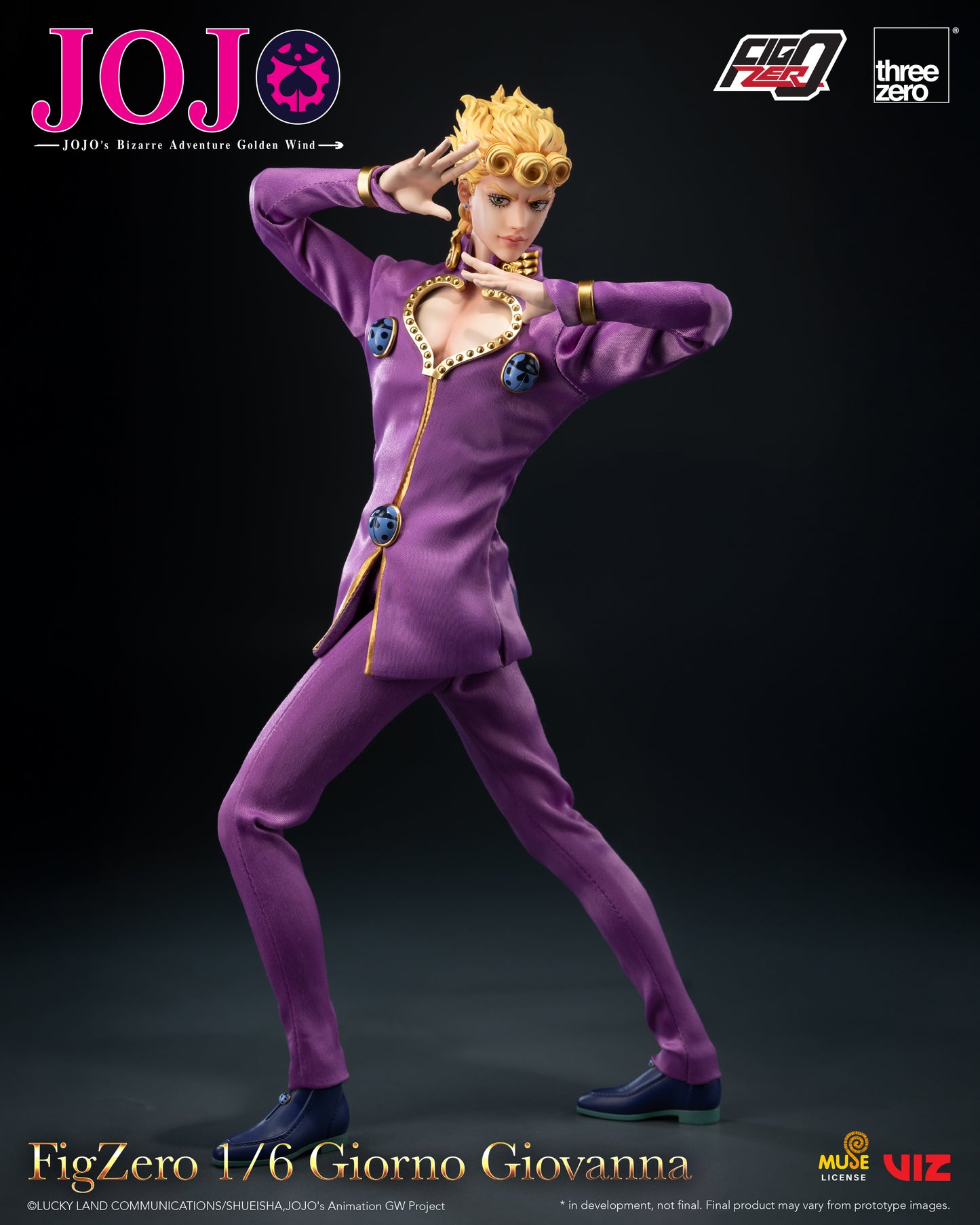 [PRE-ORDER] JOJO's Bizarre Adventure: Golden Wind FigZero 1/6 Giorno Giovanna